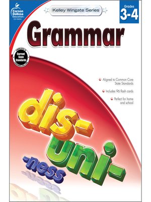 cover image of Grammar, Grades 3 - 4